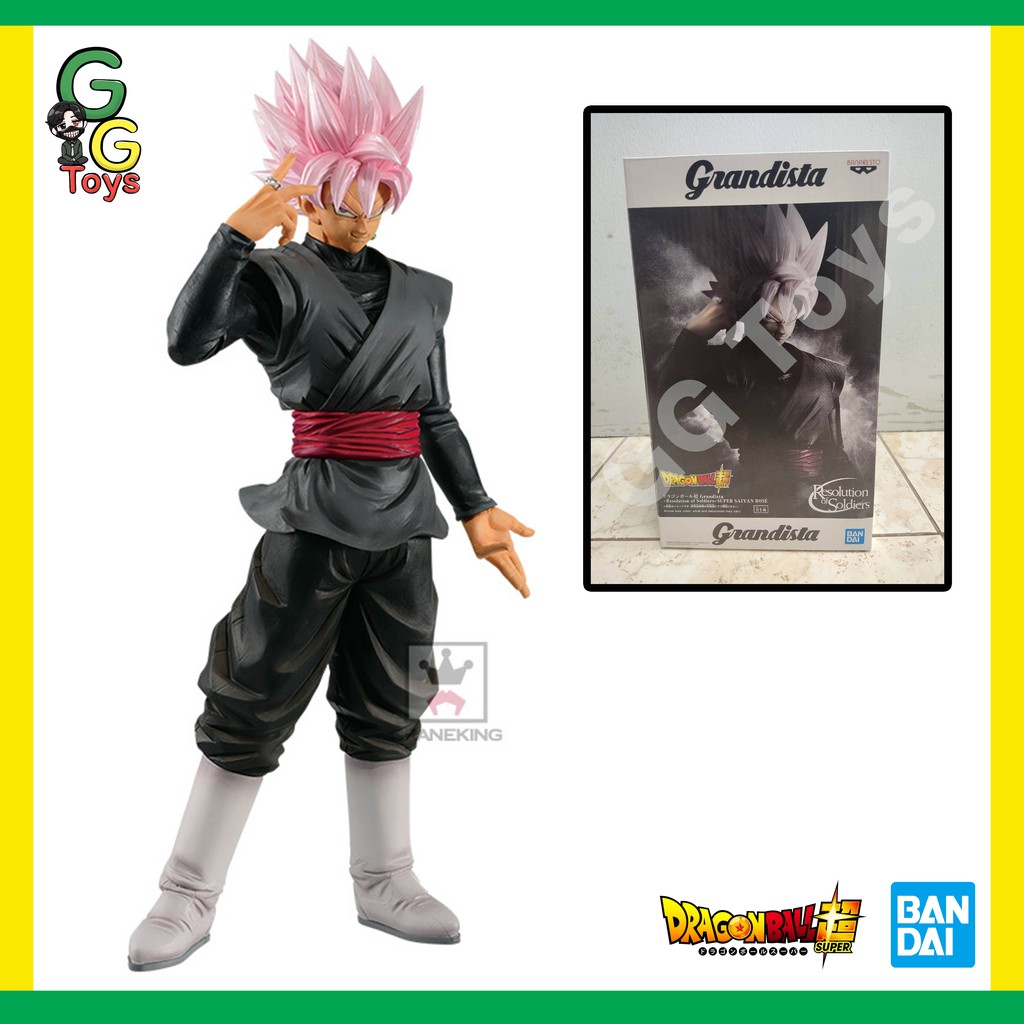 ฟิกเกอร์ดราก้อนบอล - โกคูแบล็ค - Grandista -Resolution of Soldiers- Goku Black Super Saiyan Rose