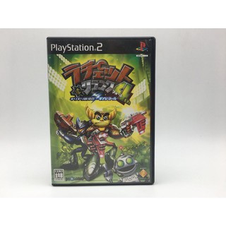 Ratchet Clank 4th - PS2 - แผ่นมีรอยบ้าง เล่นได้ - ไม่มีคู่มือ