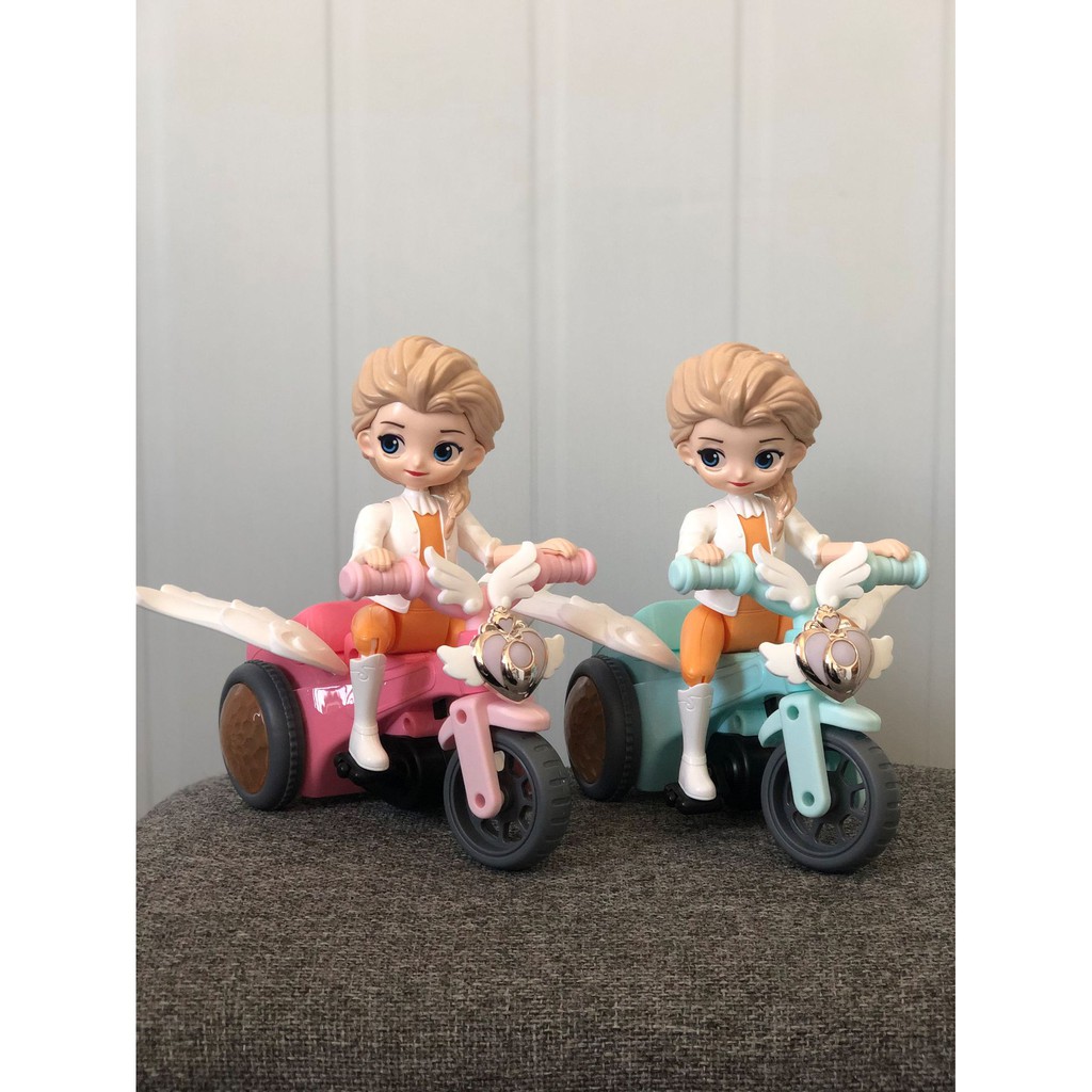 ProudNada Toys ของเล่นเด็ก รถสามล้อ รถชนถอย เอลซ่า DIDAI GIRL BICYCLE NO.LD-151B