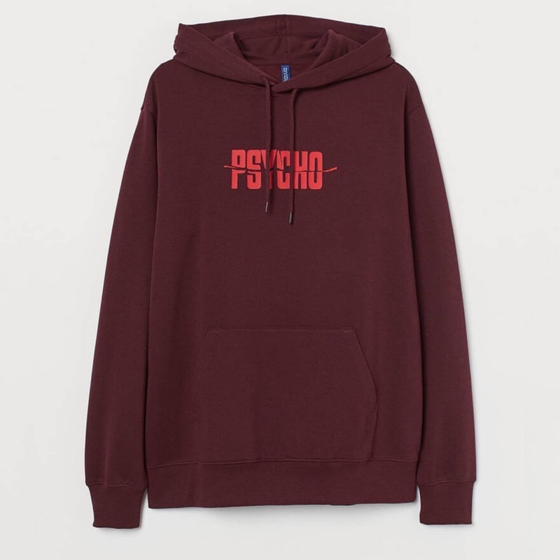 H&M PSYCHO HOODIE***