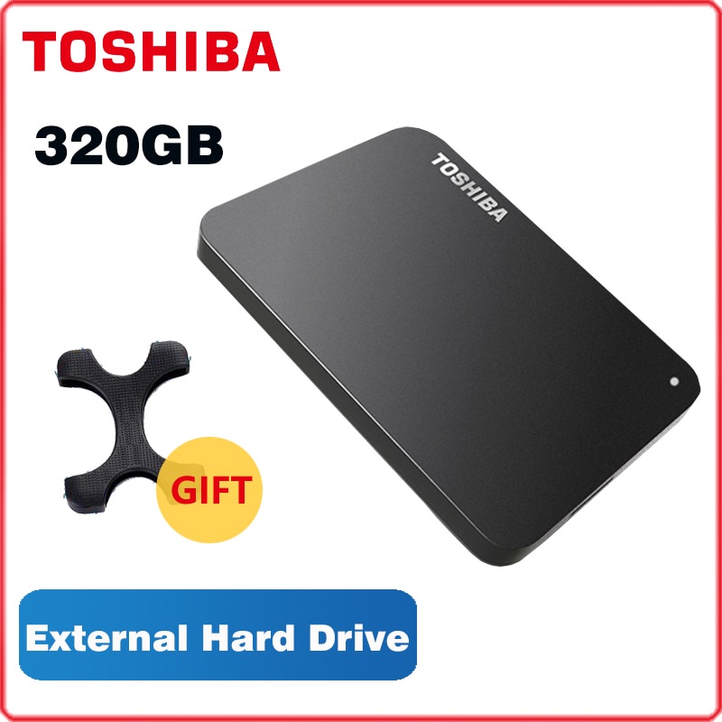 TOSHIBA 500GB External Hard Drive Disk HDD  Portable Storage Device CANVIO BASICS HD USB 3.0 SATA