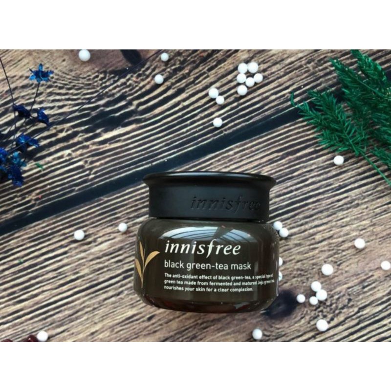 Innisfree Black Green Tea Mask 20ml แบล็คกรีนที กรีนที Shopee Thailand