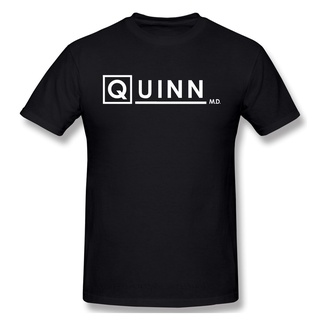 [S-5XL] เสื้อยืดแขนสั้น พิมพ์ลาย Dr Quinn Medicine House MD Greg Suspense TV series สีดํา สําหรับผู้หญิง