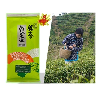 ชาเขียวญี่ปุ่น เซนชา 100 กรัม Makotoen Japanese GreenTea Sencha 100 g