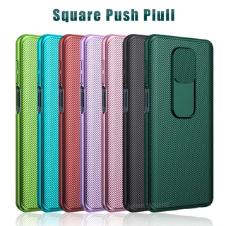 Xiaomi Redmi Note 8 9S 9 Pro Max Case Slide Cover Square Push Pull Camera Protection Soft Casing