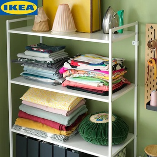 IKEA JONAXEL ยูเน็กเซล ชั้นวางของ, ขาว80x38x160 ซม.แข็งแรงทนทาน ทำความสะอาดง่ายและไม่เป็นสนิม