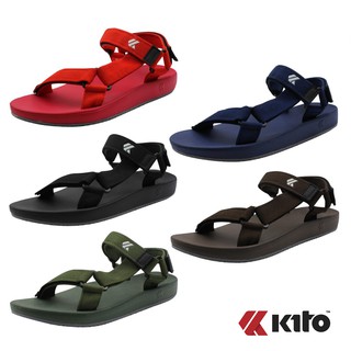 [ลิขสิทธิ์แท้ ผ่อน0%] KITO AI8 Flow รองเท้าแตะ รัดส้น กีโต้ Size 36-43 รุ่นโฆษณา เป๊ก ผลิตโชค