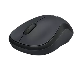 WIRELESS MOUSE (เมาส์ไร้สาย) LOGITECH M221 WIRELESS SILENT (BLACK)