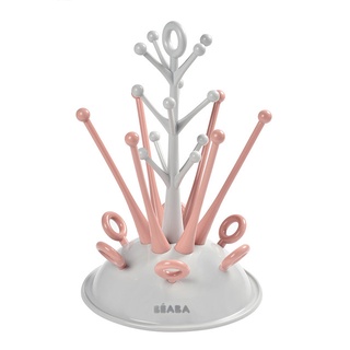 BEABA ที่ตากขวดนมและอุปกรณ์ Tree Drying Rack- Vintage Pink