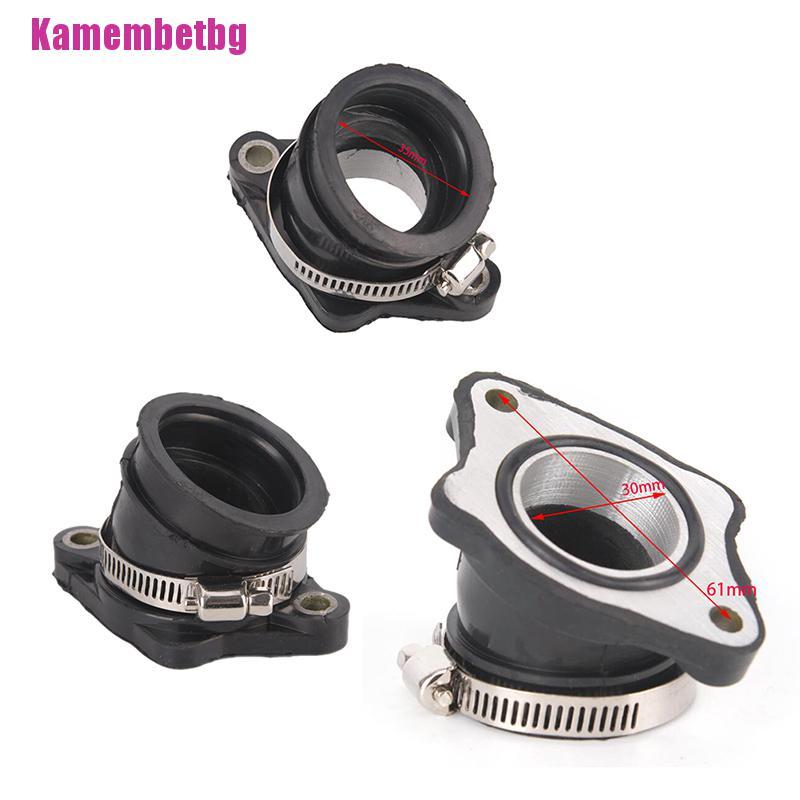 [Kamembbetbg] 30 มม.คาร์บูเรเตอร์ Manifold ท่อบูตสําหรับ CG 200-250cc ATV Dirt Bike Go