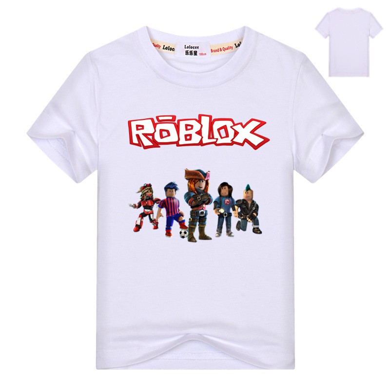 Ready Stock Kids Boys Roblox Character Head Video Game Graphic T Shirt Gray Shopee Thailand - แตก มาล สวยมาก t shirt roblox