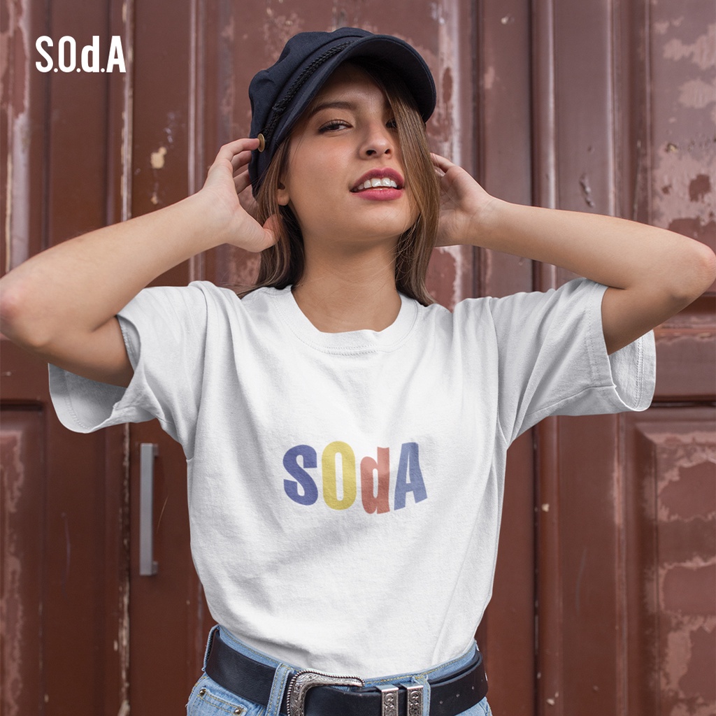 เสื้อยืด พิมพ์ลาย S.O.d.A 1st Collection III T-SHIRT Soft Premium #เสื้อ #เสื้อยืด #S.O.d.A
