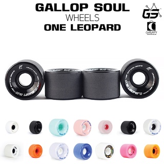 ล้อเซิร์ฟสเก็ต ล้อลองบอร์ด  Wheel Surfskate longboard Bland GALLOP SOUL ONE LEOPARD พร้อมส่ง cheapy2shop