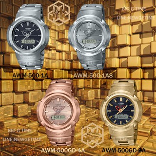 นาฬิกา Casio G-SHOCK  AWM-500 Sereis ของแท้ รุ่น AWM-500-1A/AWM-500-1A8/AWM-500GD-4A/AWM-500G-9A  รับประกัน 1 ปี