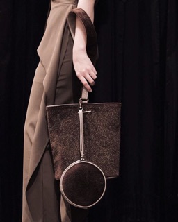 Bucket bag(brown) กระเป๋าสะพายไหล่