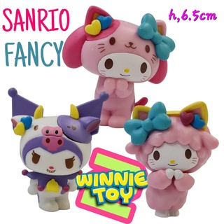 โมเดล ซานริโอ้ แฟนซี 3 แบบ น่ารัก winnietoys