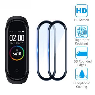 ฟิล์มหน้าปัดนาฬิกา แบบเตต็มหน้าจอ ปกป้องหน้าจอ สำหรับ Mi Band 4/Mi band 5