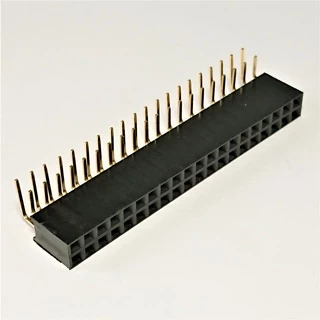 Pin Header พินเฮดเดอร์ ขาเสียบบอร์ด ก้างปลา 2.54 mm.