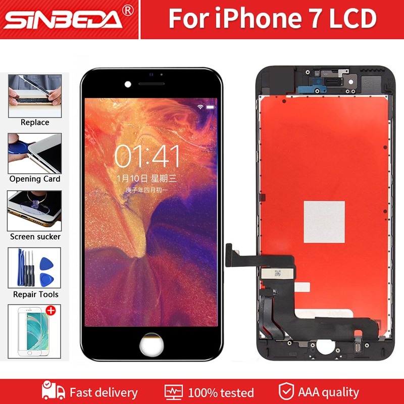 หน าจอ Lcd 4 7 น วความสว างส งส าหร บ Iphone 7 A1660 A1779 A1778 Shopee Thailand