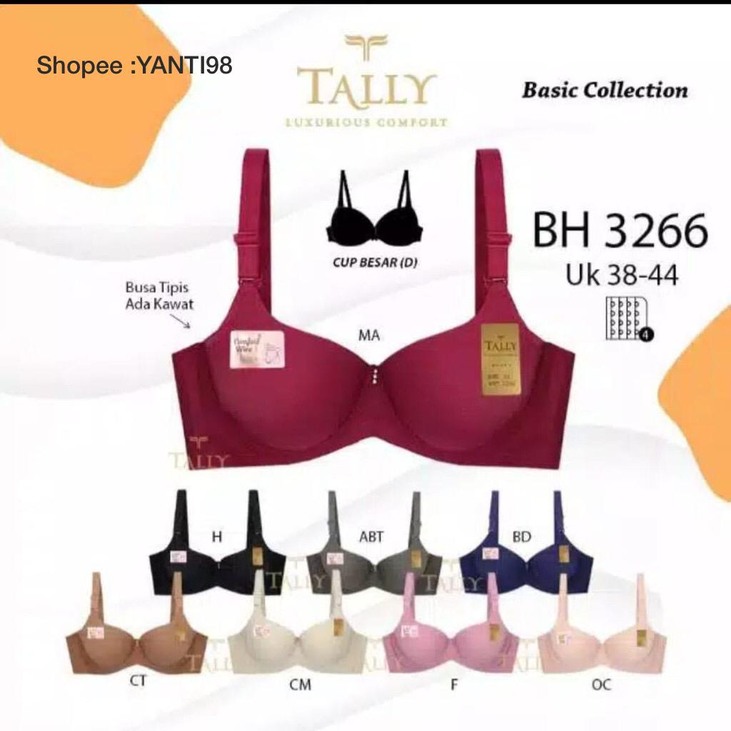 KATUN READY SALLY BRA BH JUMBO 3266 I WITH THIN FOAM I CUP DI SIZE 38-44 Bra BH jumbo cup D ยี่ห้อ T