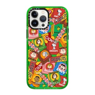 (พร้อมส่ง)13ProMax/13Pro/13/11ProMax/11 Casetify Peanuts Candy Impact Case