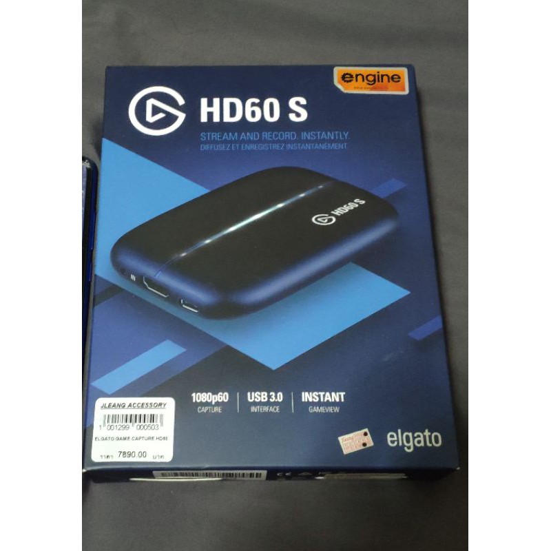 ELGATO CAPTURE CARD HD60S สภาพใหม่มาก ประกันพึ่งหมด