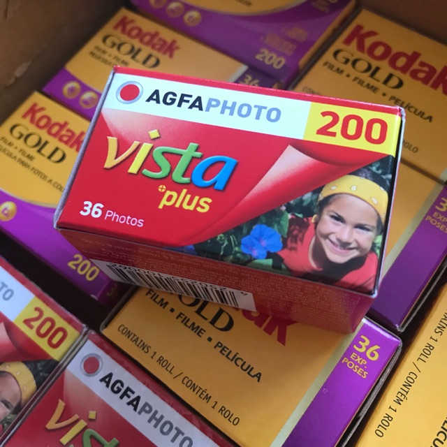 ฟิล์ม Agfa vista 200 36 รูป
