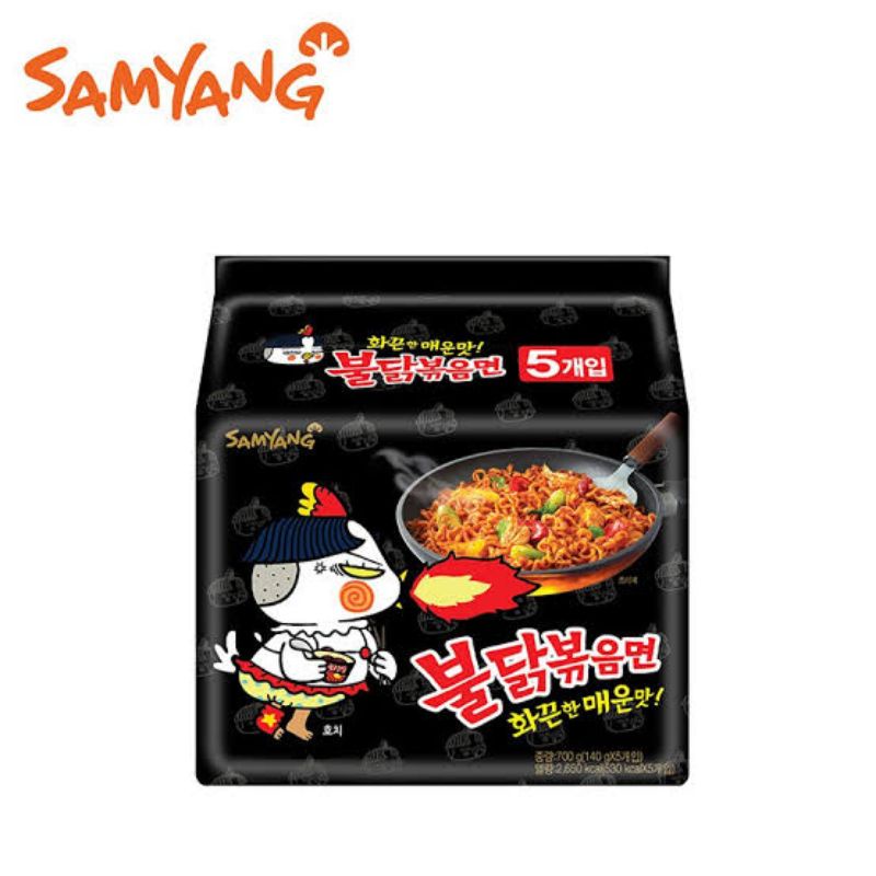 Samyang Buldak Hot Chicken Ramen (แห้ง)