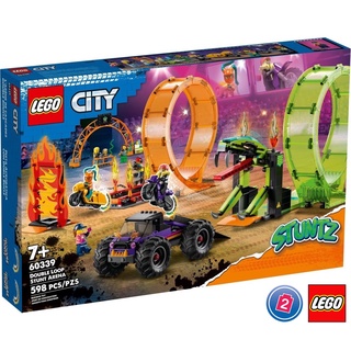 เลโก้ LEGO City 60339 Double Loop Stunt Arena