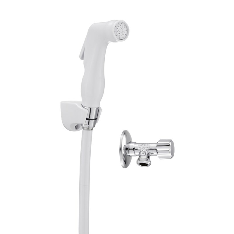 🍟สุดฮิต!! ชุดสายฉีดชำระ พร้อมวาล์ว EIDOSA EI 6354728 สีขาว  สายชำระ ✨ลดพิเศษ✨