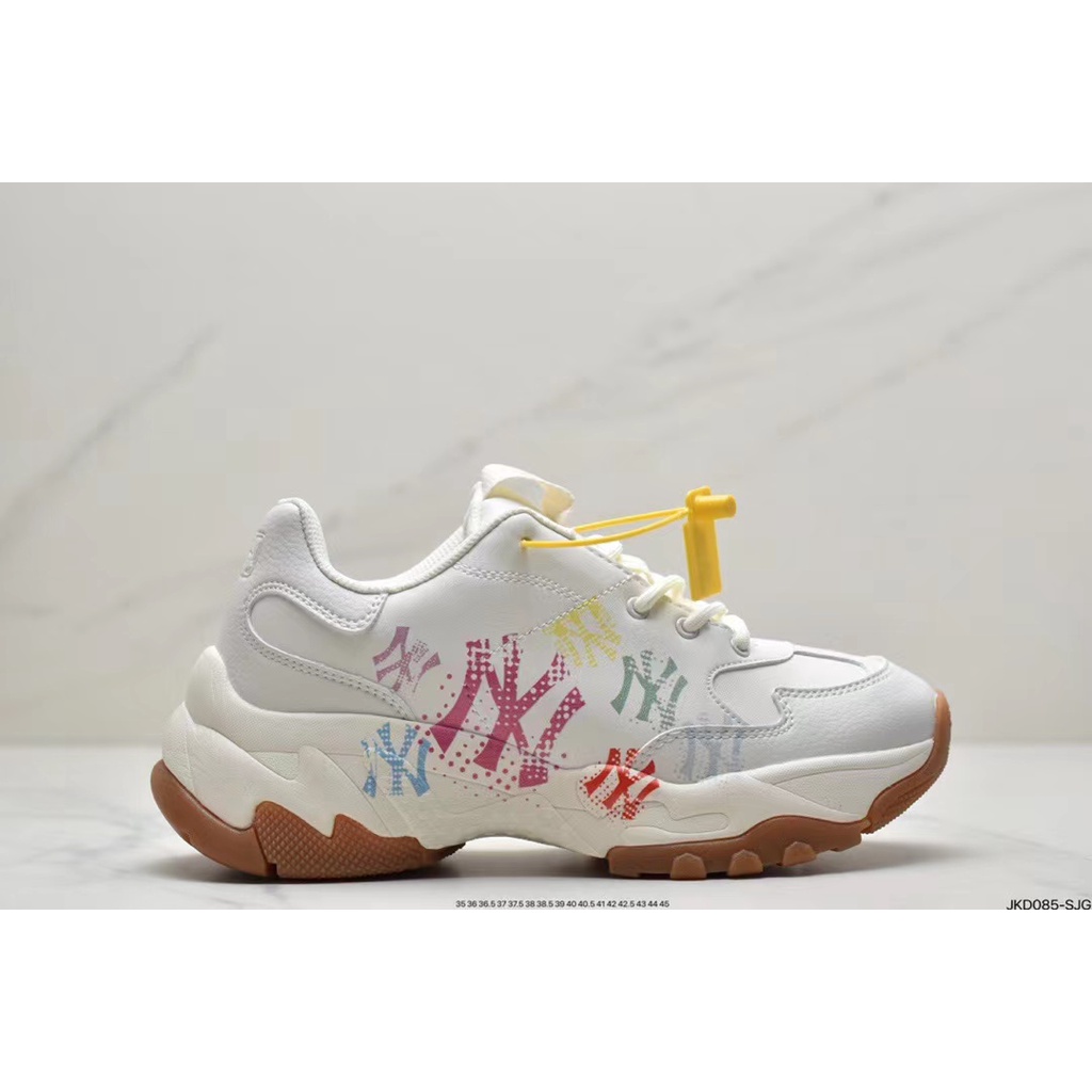 Mlb Korea Yankees NY รองเท้าผ้าใบ รองเท้าวิ่ง แฟชั่น สําหรับผู้ชาย