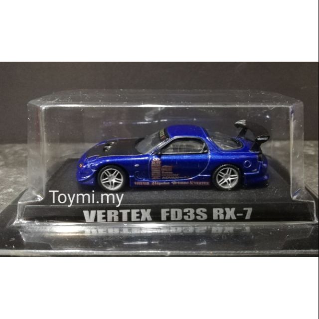Aoshima 1/64 Mazda RX7 FD Vertex สีฟ้า