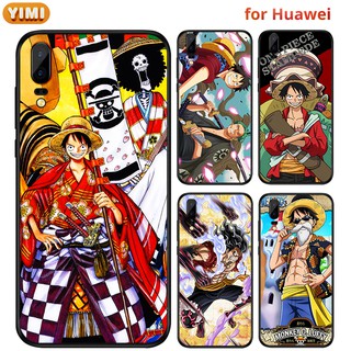 เคส Huawei Y7 Y9 7 Nova Y61 Y70 10 Pro 9 7 SE 7i 5T 3i โทรศัพท์มือถือลายการ์ตูน One Piece สําหรับ