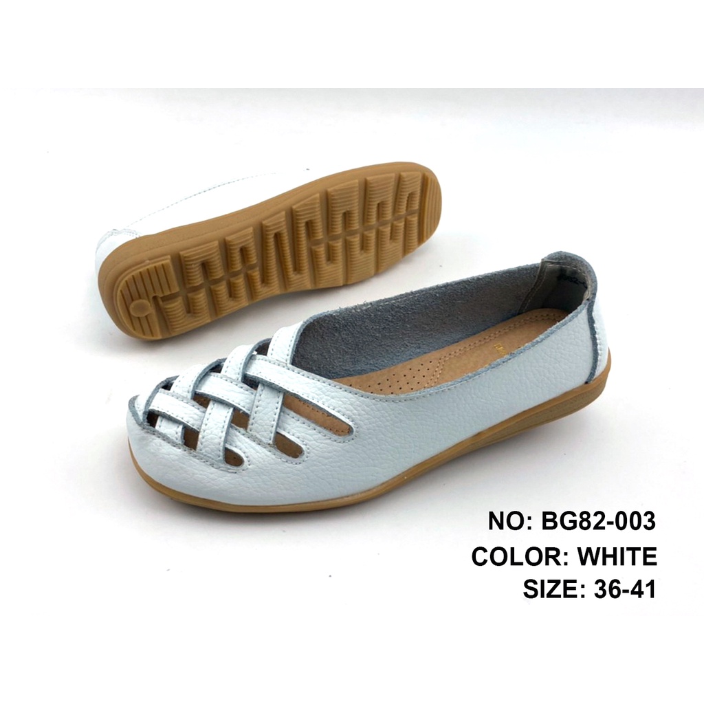 CSB รองเท้าหนังวัว BG82-003 รองเท้าแฟชั่นคัดชู ใส่ทำงาน พร้อมส่ง ราคา ถูกที่สุด ดีลบีเคเค แกลเลอรีภาพที่ 3
