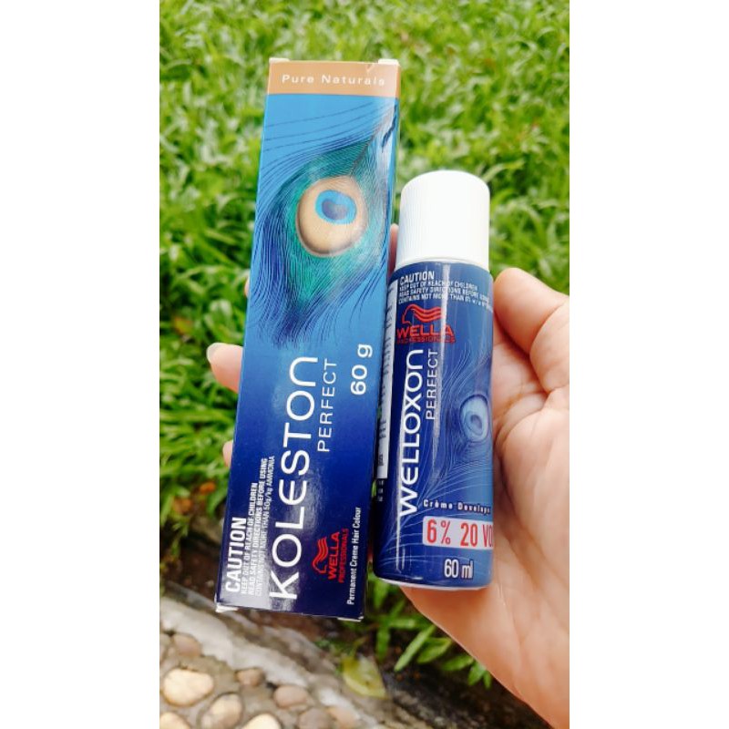 ครีมเปลี่ยนสีผม ปิดหงอก Wella เวลล่า โคเลสโตน เปอร์เฟค 60 กรัม ยาย้อมผม สีน้ำตาลเข้ม ปิดผมขาวดีมาก