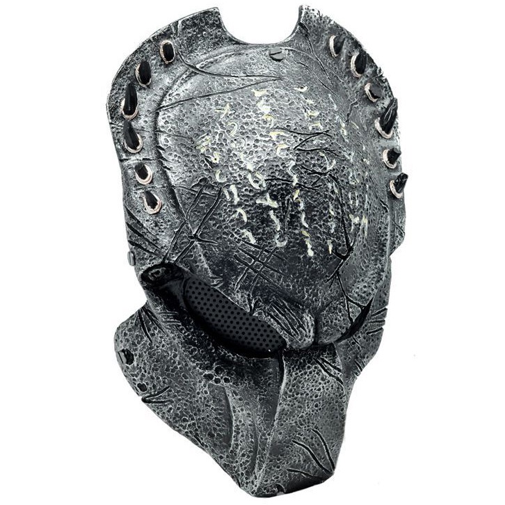 Mask หน้ากาก จากหนัง The Predator พรีเดเตอร์ เดอะ เพรดเดเทอร์ คนไม่ใช่คน ป้องกัน วัสดุ ไฟเบอร์กลาส ส