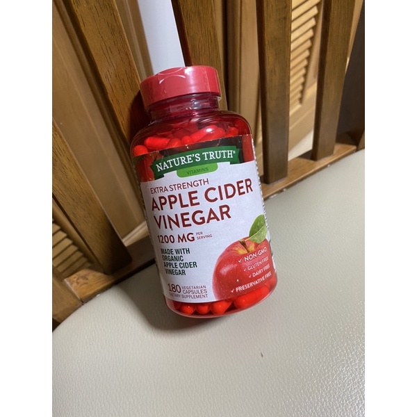 Nature's Truth Apple Cider Vinegar 1200 mg  180เม็ดและ60เม็ด (exp:11/23)