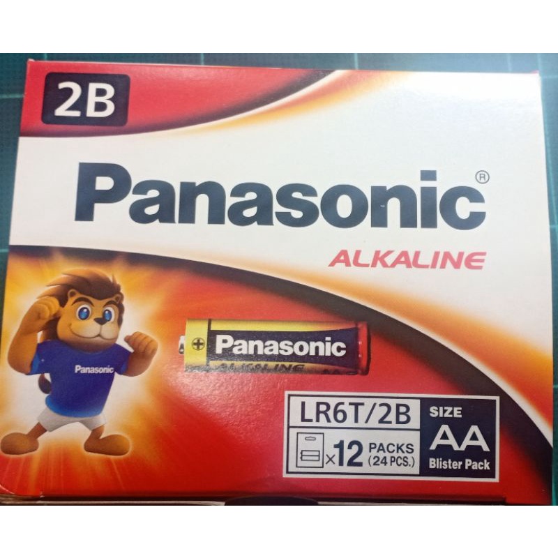 Panasonic ถ่านอัลคาไลน์ 1.5V AA