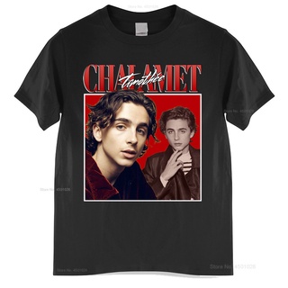 เสื้อยืดผ้าฝ้ายเสื้อยืด ผ้าฝ้าย พิมพ์ลาย Timothee Chalamet 90s สไตล์วินเทจ แฟชั่นฤดูร้อน สําหรับผู้ชาย และผู้หญิง