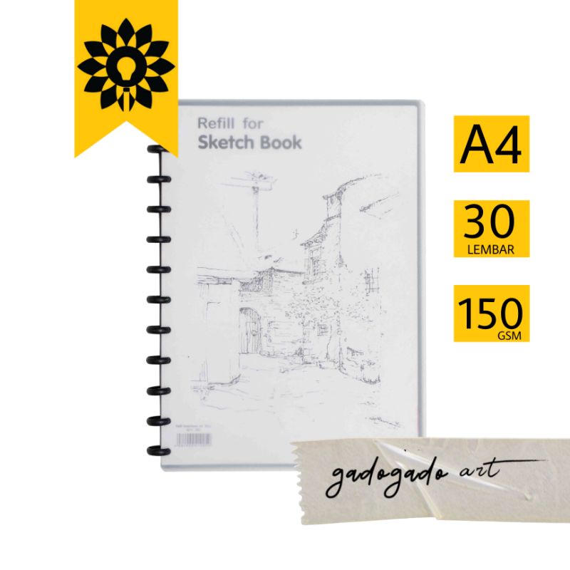 Lyra Sketch book A4 - Lyra Refill Sketch book A4