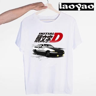 เสื้อยืดโอเวอร์ไซส์ดริฟท์ญี่ปุ่น AE86 Initial DS-3XL