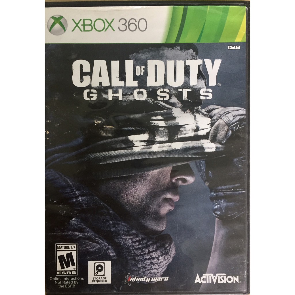 XBox 360 game from USA - Call for Duty Ghosts  เกมส์จากอเมริกามือสอง ราคาถูก ส่งฟรีทั่วไทย - Free Shipping Slightly Used