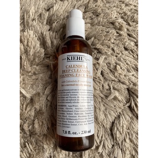 kielh’s calendula deep foam cleansing