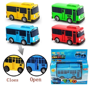 Cartoon TAYO The Little Bus Friends Special Pull Back Cars Toys Tayo Rogi Gani Rani Kids Gift Toy