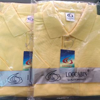 เสื้อคอโปโลเหลือง (Logcabin)