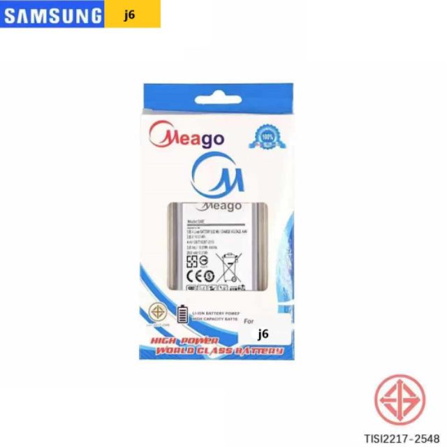 Battery Meago Samsung Galaxy j6plus