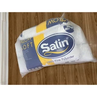 [พร้อมส่ง] Satin หมอนหนุน/หมอนข้างใยสังเคระห์ ซาติน (แพ็คคู่)