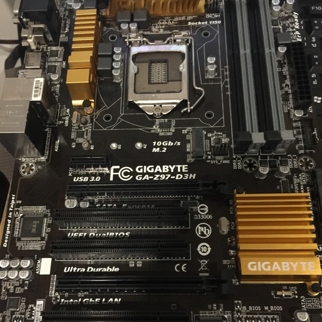 เมมบรอด GA-Z97-D3H เปิดไม่ติดขายเป็นอะไหล่