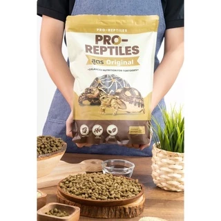 อาหารเต่าบก Pro-Reptiles สูตร original ขนาดแพ็ค 1 kg. (แพกเกจจากโรงงาน)