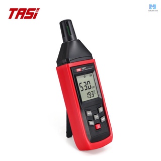 Tasi TA8171 เครื่องวัดอุณหภูมิและความชื้น แบบมือถือ -10℃~50℃ 5% RH ~ 98% RH พร้อมแบ็คไลท์ LCD ℃/℉ การแปลง